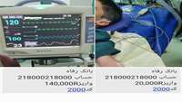 کمک های موسسه خیریه کوثر به بیماران در ماه گذشته؛