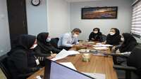 بازدید رئیس و کارشناس اداره پرستاری ستاد از روند آموزش در بخش های مختلف بیمارستان کوثر 