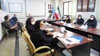 جلسه کمیته مدیریت خطر حوادث و بلایا در مرکز آموزشی پژوهشی و درمانی کوثر 