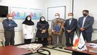 تکریم از مسئول دفتر سابق مرکز آموزشی پژوهشی و درمانی کوثر سمنان