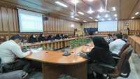 برگزاری کمیته اقتصاد درمان ،دارو و تجهیزات پزشکی با حضور مسئولین ستادی در بیمارستان کوثر