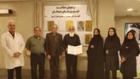 اهدا مبلغ 3 میلیارد ریال به موسسه خیریه بیمارستان کوثر سمنان