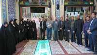 میثاق و تجدید پیمان پرسنل بیمارستان کوثر با شهیدان دفاع مقدس