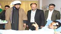 دیدار مسئولین اداره اوقاف سمنان با پرستاران مرکز آموزشی پژوهشی درمانی کوثر سمنان