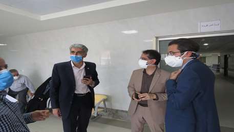  بازدید ریاست دانشگاه علوم پزشکی سمنان از اورژانس سوانح و مرکز سوختگی بیمارستان کوثر سمنان؛