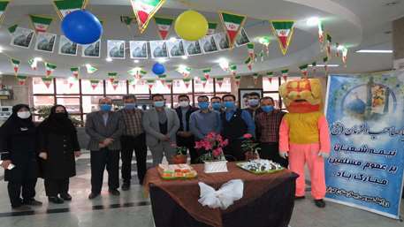  برپایی جشن نیمه شعبان در بیمارستان کوثر؛