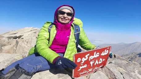  صعود موفق سوپروایزر آموزشی مرکز آموزشی پژوهشی و درمانی کوثر به قله علم کوه
