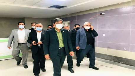  بازدید وزیر بهداشت از مرکز جامع تشخیص و درمان سرطان کوثر سمنان