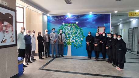  آیین رونمایی از پروژه درخت زندگی به پاسداشت نام و یاد جانبخشان در بیمارستان کوثر سمنان