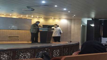  برگزاری جلسه تومور برد مشترک پزشکان گروه داخلی و جراحی در مرکز آموزشی پژوهشی و درمانی کوثر