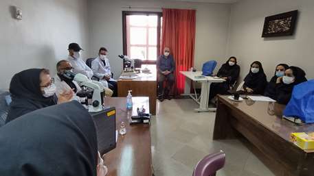  واکراند ایمنی بیمار توسط تیم مدیریتی در واحد آزمایشگاه مرکز آموزشی پژوهشی و درمانی کوثر 