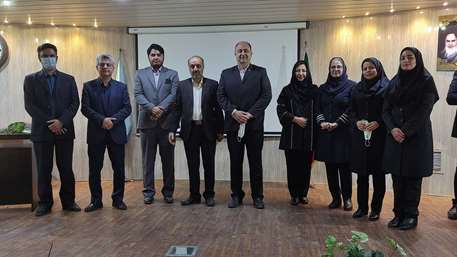  مراسم بازنشستگی و تجلیل از خدمات ارزنده علوی فر مدیر داخلی بیمارستان کوثر سمنان