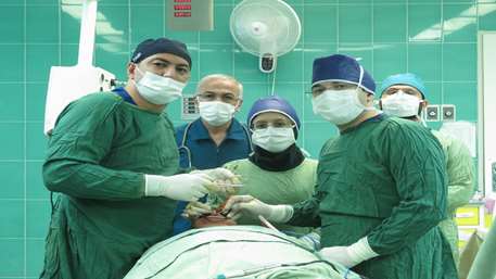  پیوند فک های استخوانی صورت در مرکز آموزشی پژوهشی و درمانی کوثر 