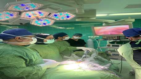  عمل جراحی برداشتن همزمان طحال و کیسه صفرا در مرکز آموزشی پژوهشی و درمانی کوثر