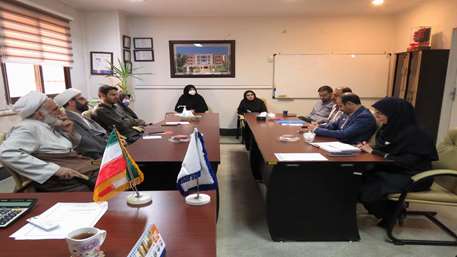  برگزاری پنجمین جلسه شورای فرهنگی با حضور مسئولین ستادی در بیمارستان کوثر