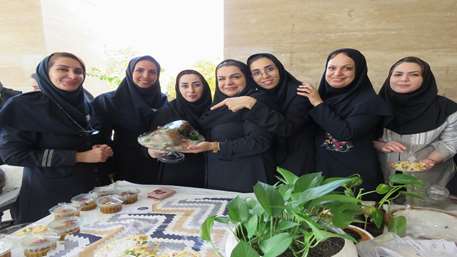  پایان کار مهرآفرینی مرکز آموزشی پژوهشی و درمانی کوثر در بازارچه و جشنواره غذا