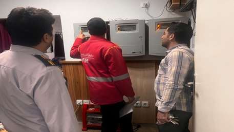  بازدید ایمنی کارشناسان آتش نشانی از مرکز آموزشی پژوهشی و درمانی کوثر