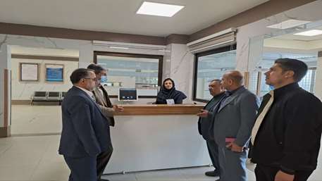  بازدید سرزده جمعی از مسئولان استانی از مرکز آموزشی، پژوهشی و درمانی کوثر سمنان 