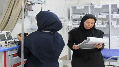  بازدید اعتباربخشی جامع ناظران وزارت بهداشت از مرکز آموزشی پژوهشی و درمانی کوثر سمنان