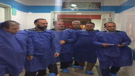 بازدید معاون توسعه و مدیریت منابع دانشگاه علوم پزشکی گلستان از مرکز آموزشی پژوهشی درمانی کوثر سمنان