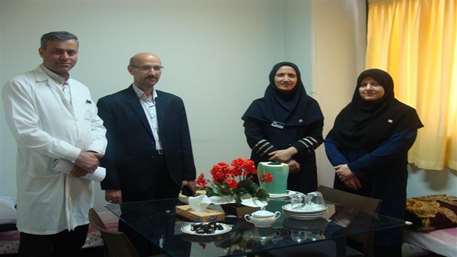  افتتاح پاویون دانشجویان دانشکده پرستاری و مامایی در مرکز آموزشی پژوهشی و درمانی کوثر 