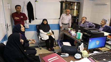  بازدید سرپرست دانشگاه علوم پزشکی استان سمنان از مرکز آموزشی، پژوهشی و درمانی کوثر